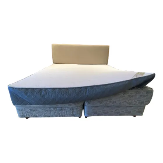 Pillow Top Para Unir Colchones Desmontable 190x140 Color Blanco Diseño de la tela Diseño Tamaño del colchón 2 plazas
