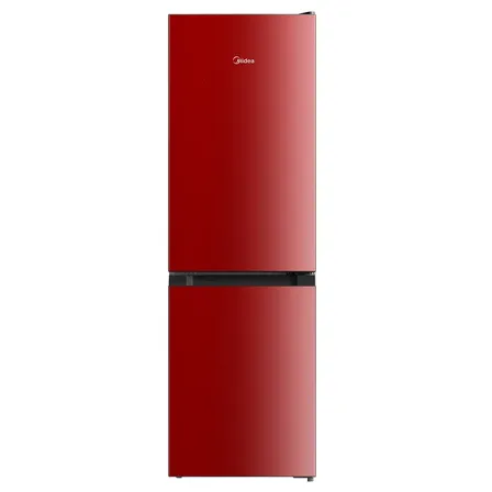 Refrigerador Bottom Mount Frío Directo 174 Lts Rojo Midea