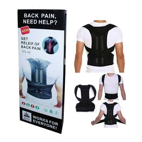 Corrector De Postura Ajustable Espalda Faja Hombre Mujer