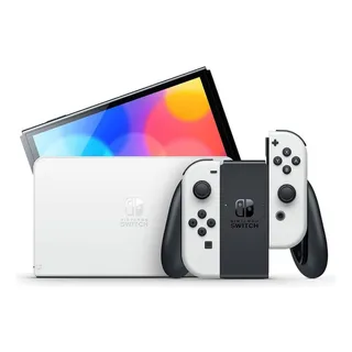 Nintendo Switch Oled Branco 64gb Nintendo Switch Oled Branco 64gb