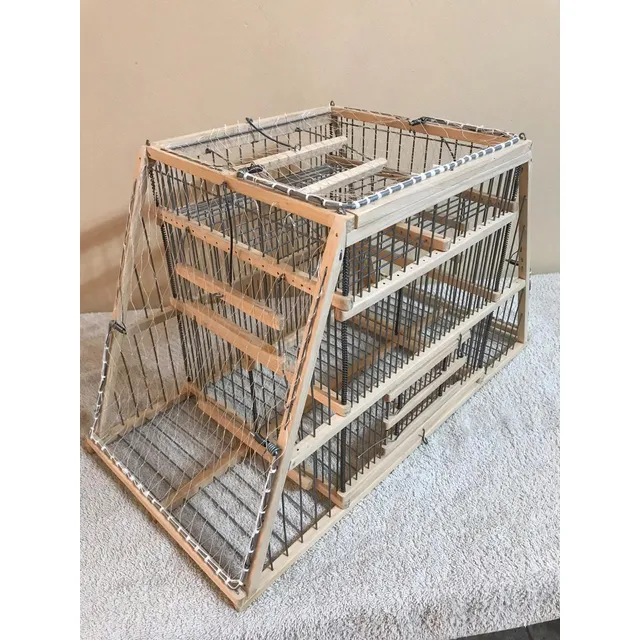 Trampera De Red De 3 Trampines Para Pajaros Grandes