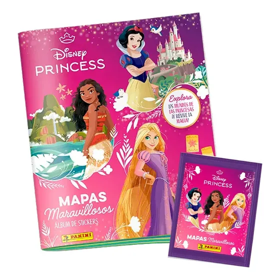 Álbum Disney Princess + 24 Sobres
