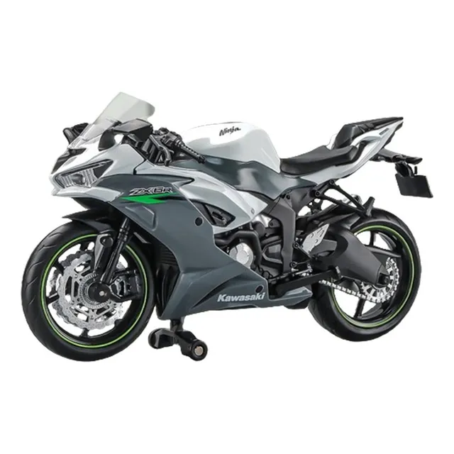 Mt 2023 Kawasaki Ninja Zx-6r Miniatura De Motocicleta De