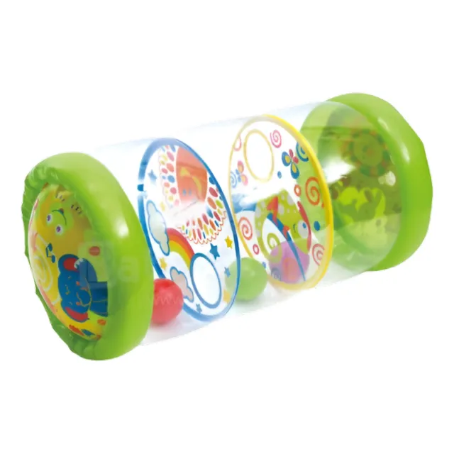 Juego De Gateo Cilindro Inflable Con Pelotitas Playgo