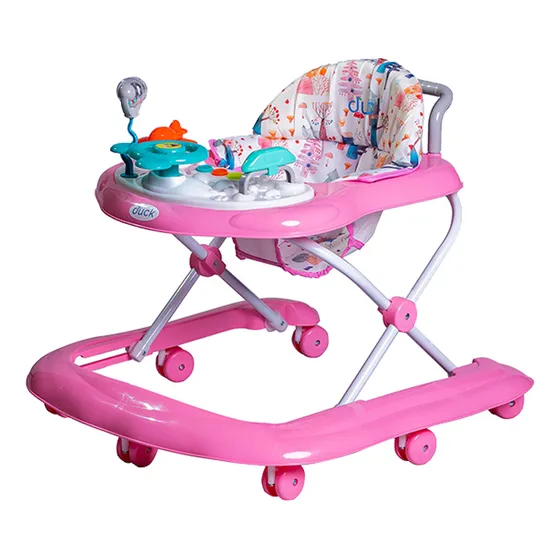 Andador Caminador 5811 Duck Baby Con Melodias Color Rosa