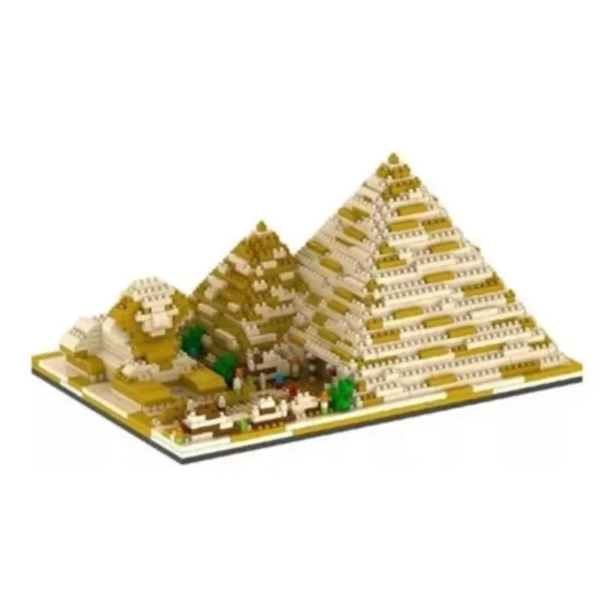 Set Construcción Lego Piramides Egipto 3d 1456 Piezas G3