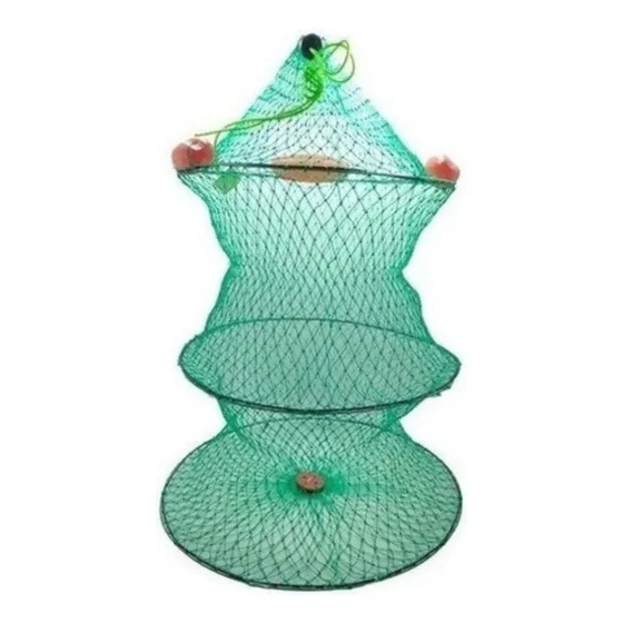 Samburá Flutuante Viveiro Peixe Arame Pesca 60cm Covo 