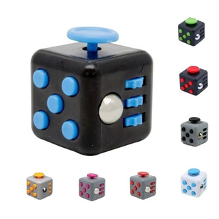 Fidget Cube - Juguete Anti Estrés Azul Negro Fidget Cube - Juguete Anti Estrés Azul Negro