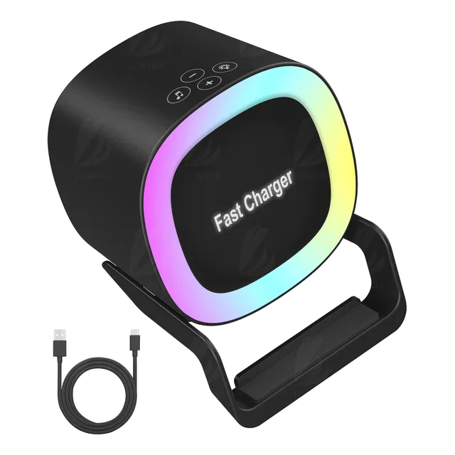 Bocina Bluetooth Altavoz 6 En 1 Con Cargador Y Ruido Blanco
