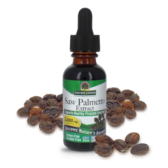 Suplemento Nature's Answer Con Bayas De Palma Enana American