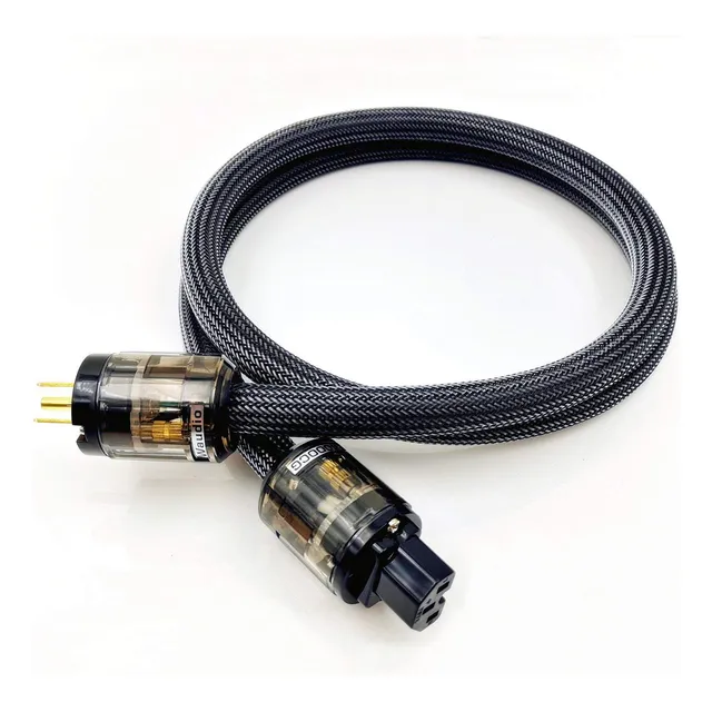 Cable De Alimentación Waudio 10awg Ac Hifi Para Audiofilos Con Enchufe Estadounidense - 1.5m (5ft)