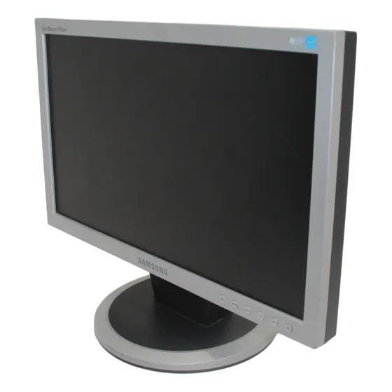 Monitor - Samsung Syncmaster 740nw 17 