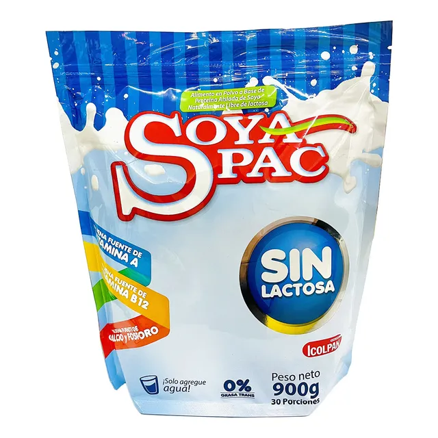 Leche De Soya Deslactosada 900g