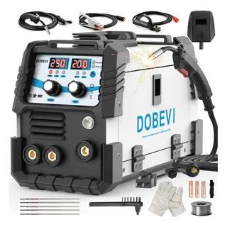 MĂĄquina Solda Inversora Mig+tig+mma 3 Em 1 Dobevi 110v/220v MĂĄquina Solda Inversora Mig+tig+mma 3 Em 1 Dobevi 110v/220v