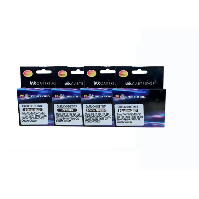 Kit De Cartuchos Genéricos T073 Para Cx3900/tx210/cx8300/t21