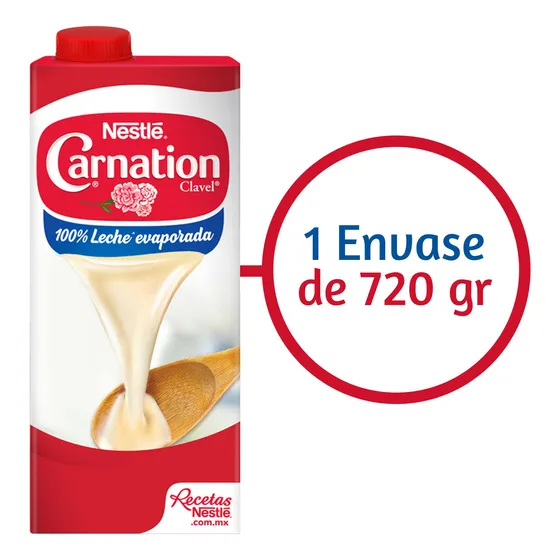 Leche Evaporada Nestlé Clavel 720g Carnation