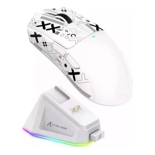 Ratón Inalámbrico Para Juegos Attack Shark X11 59g Con Cinta