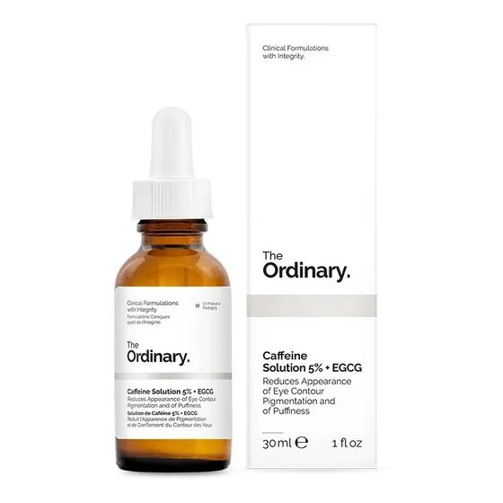 Sérum The Ordinary Cafeína 5% + Egcg 30ml Contorno Dos Olhos