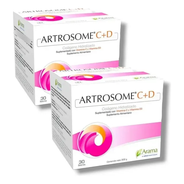 Pack 2 Artrosome Colageno C+d 30sobres C/u