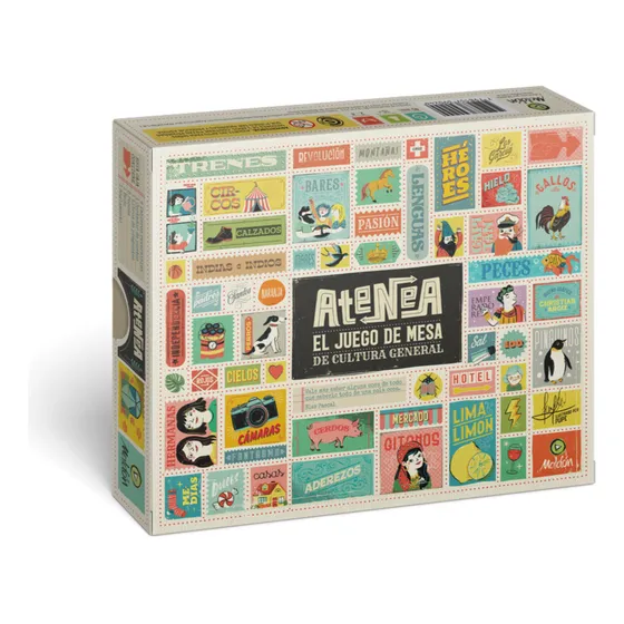 Atenea Juego De Mesa Cultura General Maldón