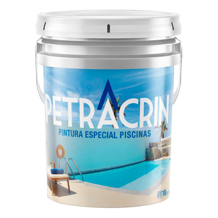 Pintura Para Piscinas Piletas Al Agua 10 L Colores Petracrin Pintura Para Piscinas Piletas Al Agua 10 L Colores Petracrin