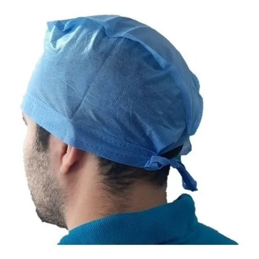 Gorro Quirúrgico Desechable Tela Sms - 100 Pz