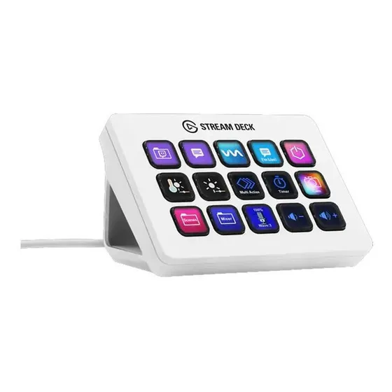  Elgato  Stream Deck MK.2 15 Externa Blanco