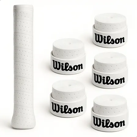 Kit 5 Un Overgrip Raquete Beach Furado Wilson - Env Imediato