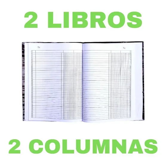 Libro Diario De Contabilidad 100 Folios