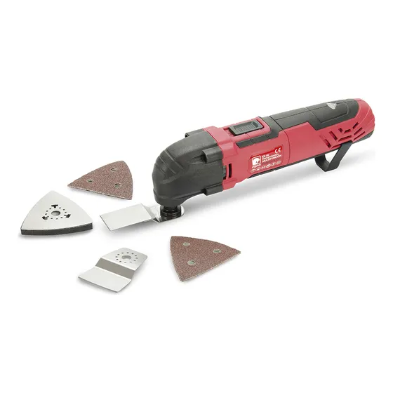 Sierra Multifunción Oscilante Equus 300w Uso Profesional Color Rojo Frecuencia 50Hz