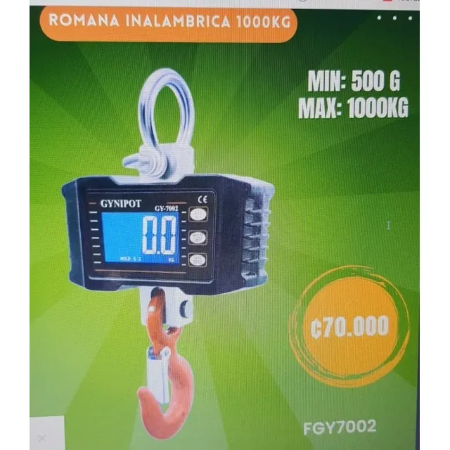 Báscula De Gancho Industrial ,balanza De Guindar Resistente 