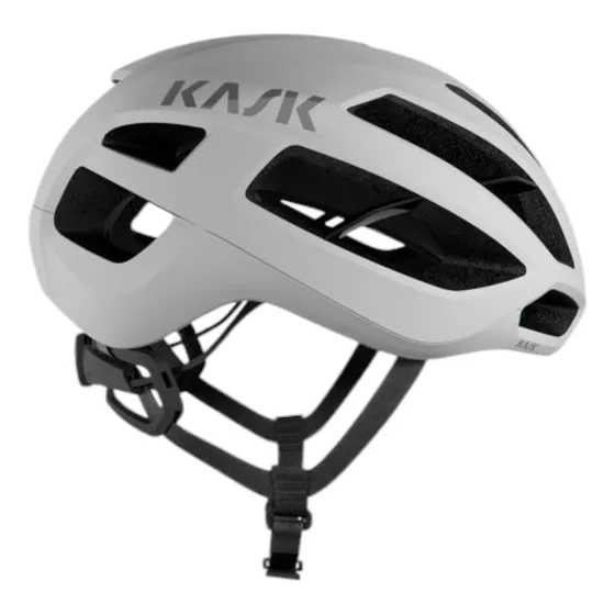 Casco De Bicicleta Kask Protone Icon Aerodynamic Road, Blanc