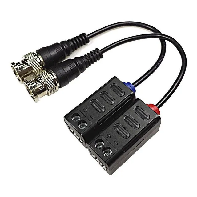 Balun Pasivo Con Cable De Video Bnc A Utp Cctv Camaras