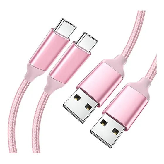 Awnuwuy [2 Unidades De 10 Pies] Cable De Carga Usb