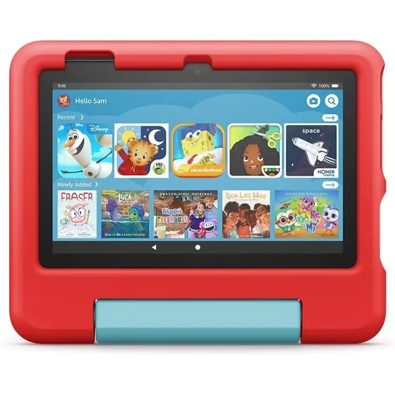 Tablet Amazone Fire Kids 7  Estuche Antigolpe 2022 Edad 3-12
