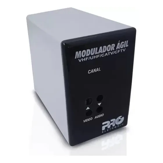 5 Modulador Agil Vhf/uhf/catv/cftv Pqmo-2600g2 Proeletronic