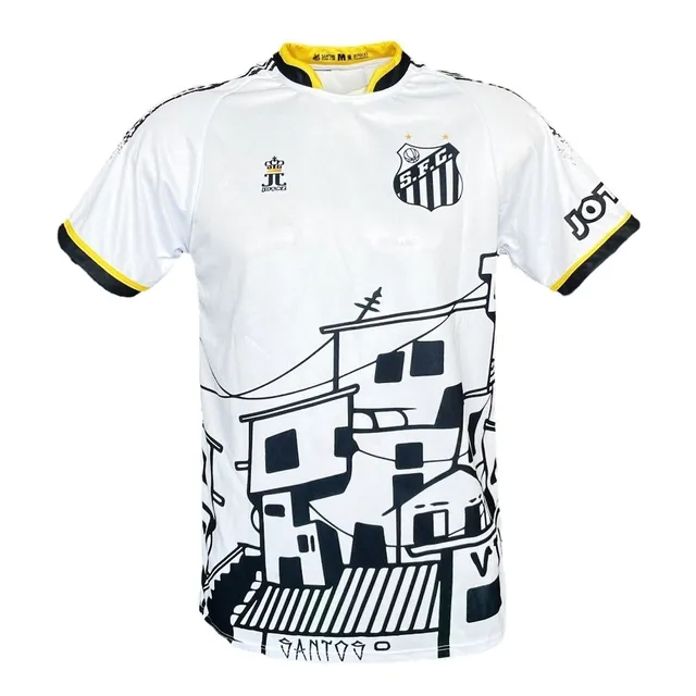 Camiseta Do Santos Grafite De Quebrada Bimundial - Masculino