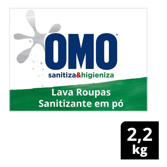 Sanitizante Omo Lavagem Perfeita Sanitiza e Higieniza 2.2kg
