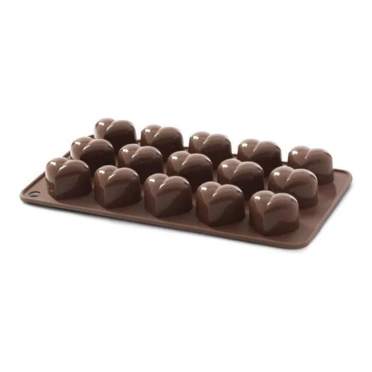 Molde Silicon 15 Corazones Chocolate 2004g Ghidini F. Xavi