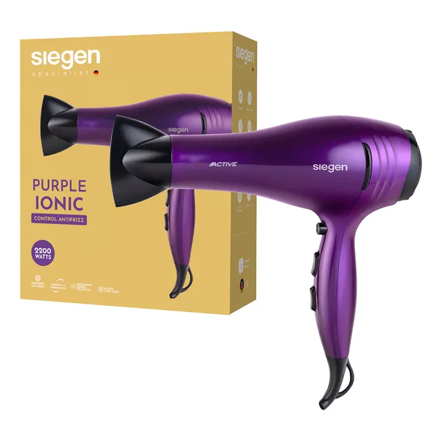 Secador De Pelo Siegen Sg-3031 Color Púrpura