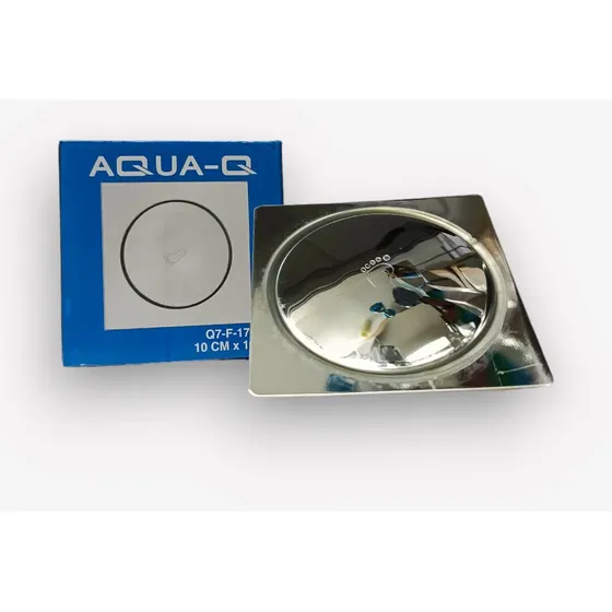 Rejilla Desague Push Boton Para Piso Aqua-q 10x10 Cm