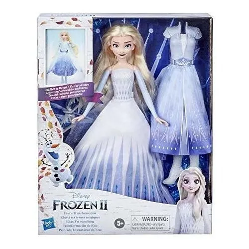Frozen 2 - Transformacion De Elsa - Muñeca - Hasbro