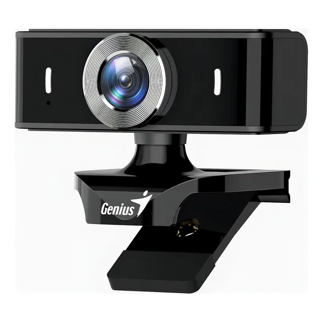 Camara Webcam Full Hd 1080p Genius 2000 X2 Negro Con Microfono