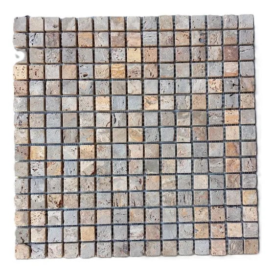  Malla Revestimiento Travertino Golden 30x30 M2 Revestylo