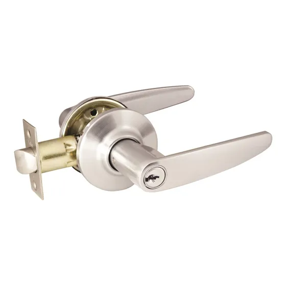 Pomo / Manija Yale Dover Con Llave. Cromo Satinado