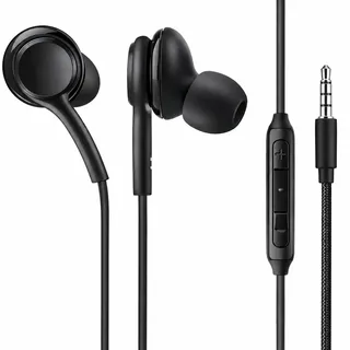 Fone de Ouvido com Fio Intra-auricular P2 3,5mm com Microfone Anti-Ruído Graves Potentes Cabo Nylon Reforçado Compativel Com Celular Notebook PC Xbox Games Uso Esportivo Academia Corrida Eletric Teck
