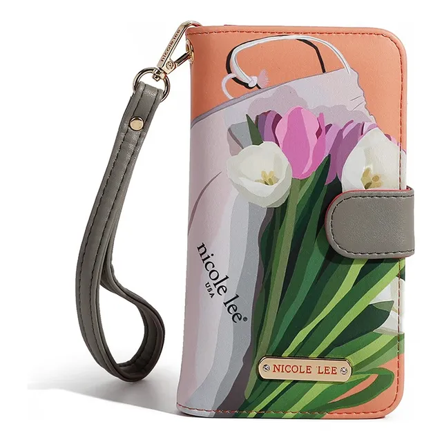 Funda Portacelular, Tarjetero Nicole Lee Violet Blossom Ss25
