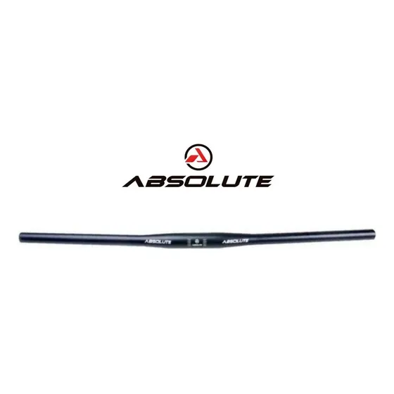 Guidão Reto Bicicleta Mountain Bike 31,8mm X 720mm Absolute Backsweep 2º
