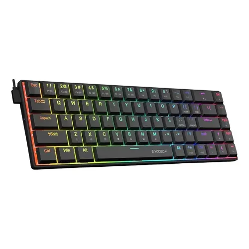 Teclado Wooting 80he Pcr Cor De Teclado Preto Idioma Inglês Us