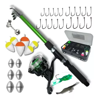 Pescamping Kit Pesca Completo - 1 Vara Fibra De Vidro E 1 Molinete Leve Com Linha - Estojo Com AcessĂłrios, BĂłias, Chumbadas, AnzĂłis E Mais Tralha Quite De Pescaria Pescamping Kit Pesca Completo - 1 Vara Fibra De Vidro E 1 Molinete Leve Com Linha - Estojo Com AcessĂłrios, BĂłias, Chumbadas, AnzĂłis E Mais Tralha Quite De Pescaria